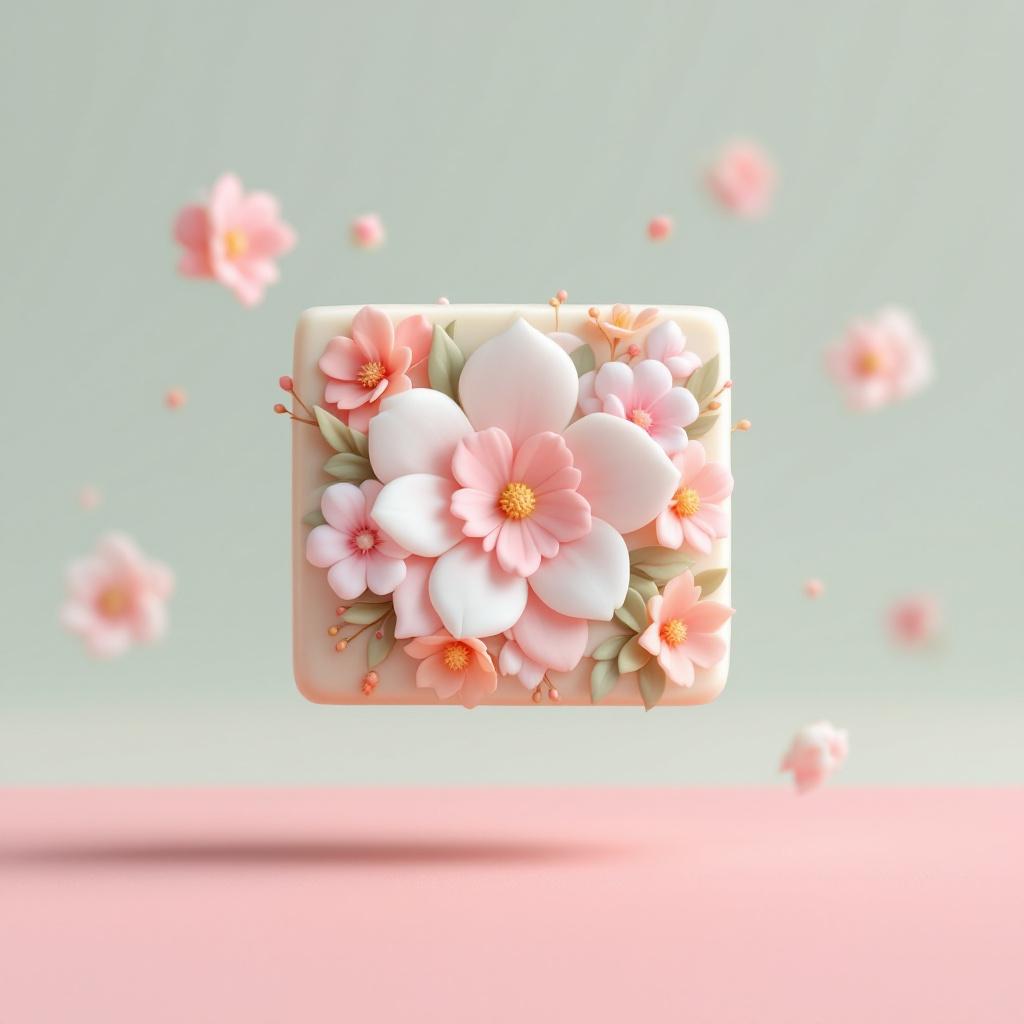 Whimsical Bloom Artisan Soap Ensemble — Gift Sets